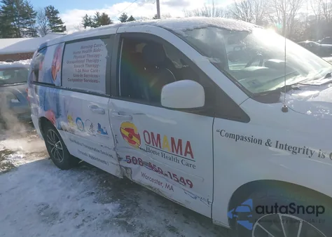 2015 Dodge Grand Caravan Sxt Plus из США, поврежденный, VIN 2C4RDGCG5FR703797